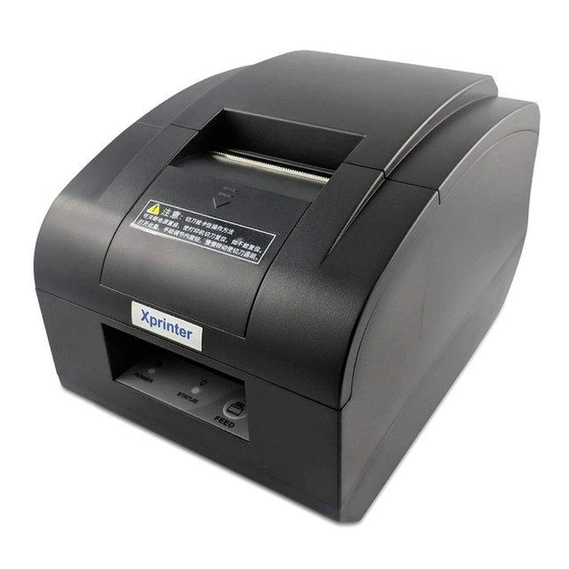 Термопринтер чеків Xprinter XP-C58H 120mm (USB+RJ11)