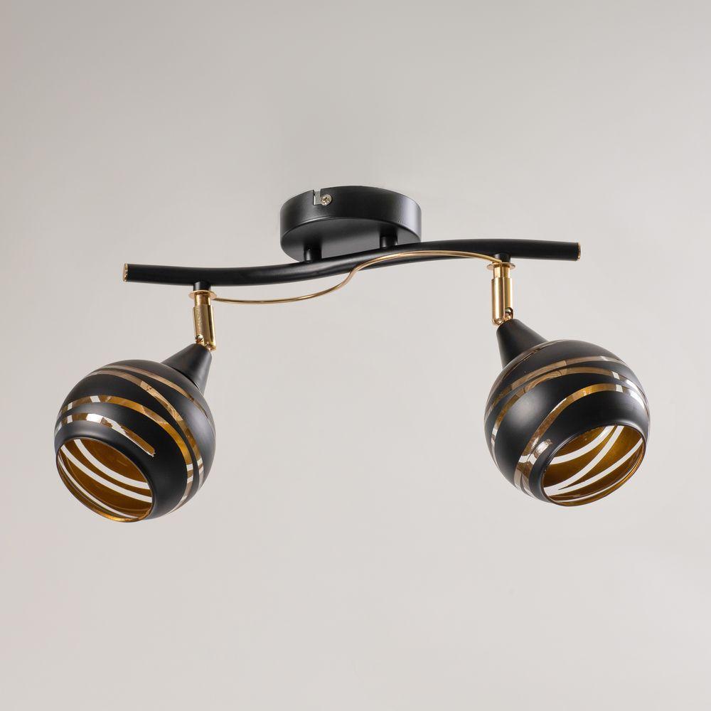 Люстра стельова на два плафони