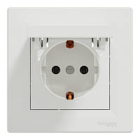 Розетка Schneider Electric ASFORA з кришкою, біла EPH3100121 o