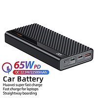 Внешний аккумулятор (повербанк) REMAX RPP-272 22500 mAh Hunyo II PD 65W + QC 22.5W black