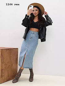 Спідниця джинсова жіноча 1144 ген