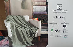 Покривало вафельне First choice 220х240 (Туреччина)