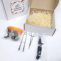 Подарунок для рибалки на день народження BOX-1 (інструменти для лову хижака) Подарунок на день рибака