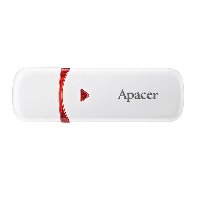 Флеш-накопитель APACER USB2.0 flash 16 GB (AH-333) White