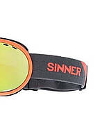 Маска гірськолижна Sinner Vorlage Medium Fit Cat.S3 Matte Neon Orange (SIGO-175-60-18) высокое качество