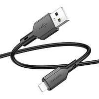 Кабель Borofone BX70  data cable for Lightning   2.4A 1м black