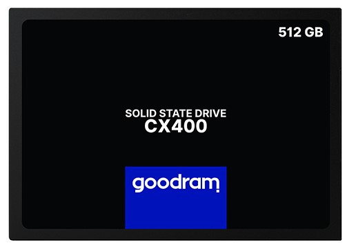 Накопичувач SSD 512GB SATA III 3D TLC 2.5 GOODRAM CX400 SSDPR-CX400-512 09903