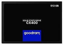 Накопичувач SSD 512GB SATA III 3D TLC 2.5 GOODRAM CX400 SSDPR-CX400-512 09903