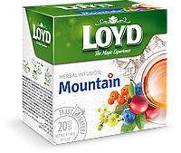 Чай трав яний LOYD Гірський збір в пірамідках 20шт*2г