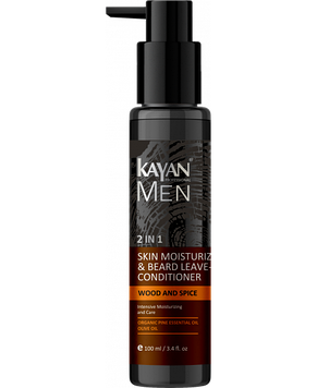 Зволожуючий бальзам для шкіри і бороди 2в1 для чоловіків Kayan Men 100 ml