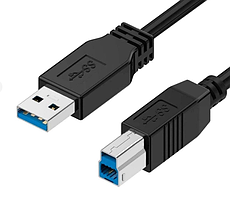 Кабель Dell 389G1758LAAM0400DL USB A to USB B 3.0