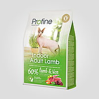 Сухой корм Profine Indoor для кошек, живущих в помещении, с ягнятиной и рисом, 2 кг