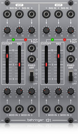 Модуль Behringer 121 Dual VCF, фото 1
