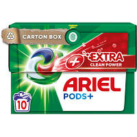 Капсули для прання Ariel Pods All-in-1 + Сила екстраочищення 10 шт. 8001090803412 o