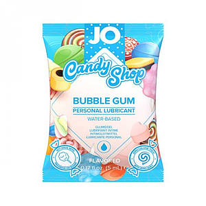 Саше Candy Shop лубрикант із всусом Bubblegum 5 мл System JO