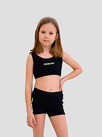 Дитячий підлітковий купальник Teres 357-1 чорний 32 34 розмір