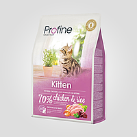 Сухой корм Profine Kitten для котят, с курицей и рисом, 2 кг