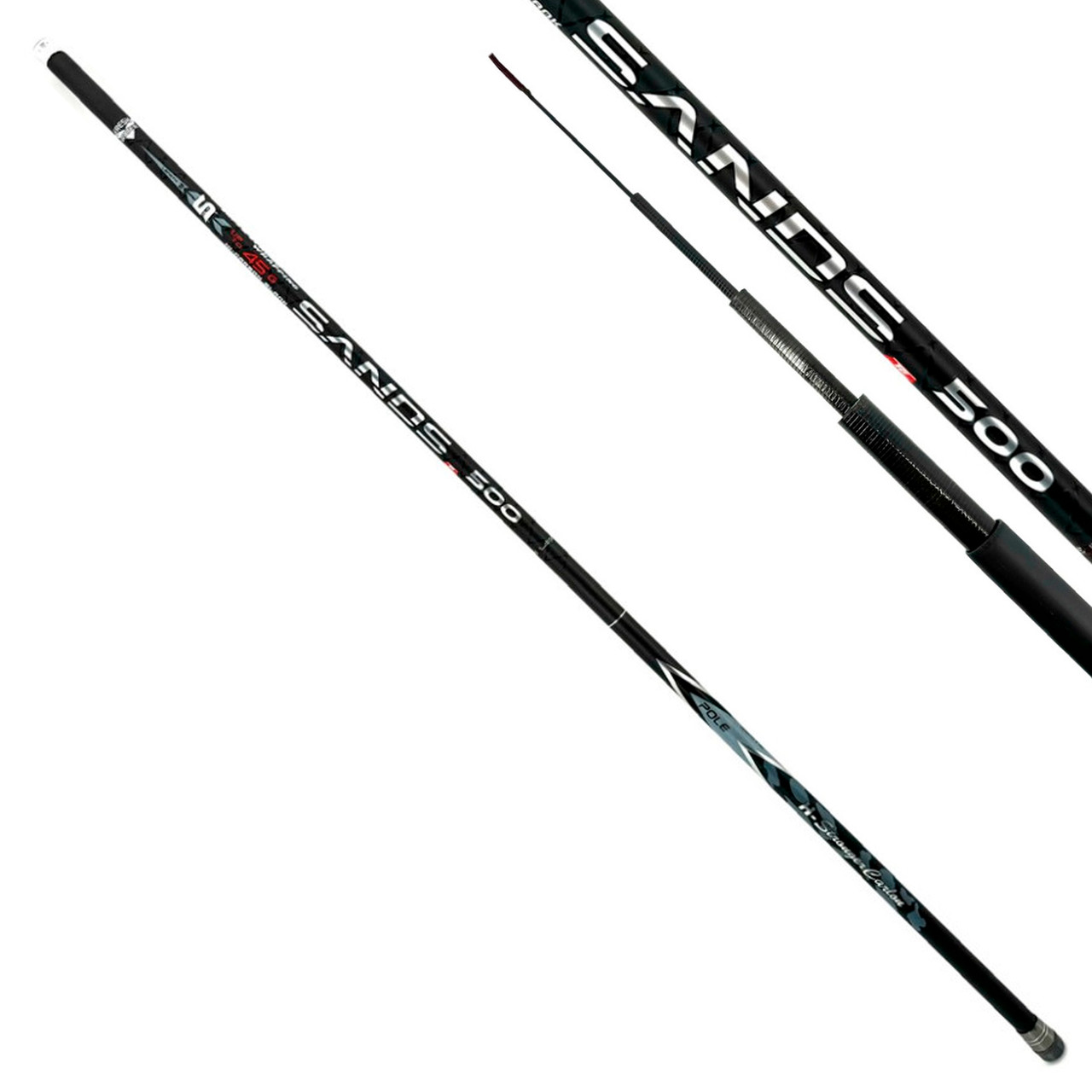 Вудлище махове SOLARIS Sands Pole 4m to 45g карбон без кілець