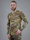Чоловічий тактичний лонгслів Tactical мультикам, фото 4