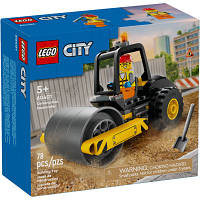 Конструктор LEGO City Строительный паровой каток 78 деталей 60401 o