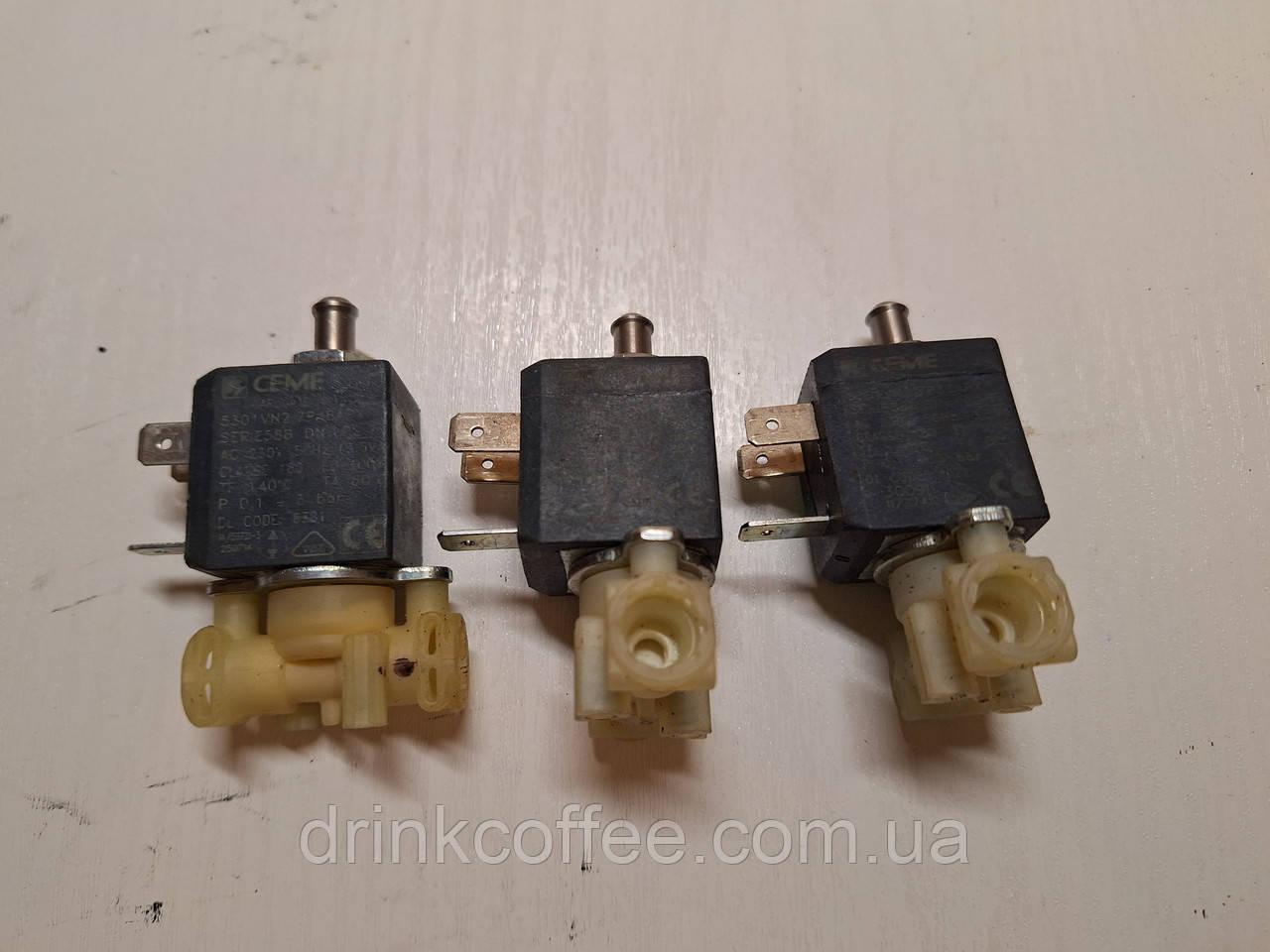 Солоноїдний клапан у складі для Кавомашини Delonghi ECAM б/у Робочий! 1шт