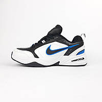 Nike AIR Monarch білі з чорним та синім 41