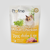 Сухой корм Profine Original Adult для взрослых кошек, с курицей и рисом, 300 г