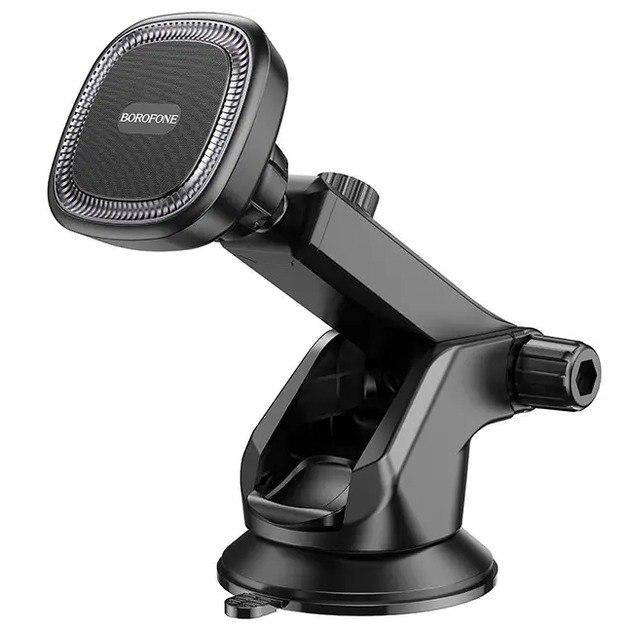 Тримач для телефона в авто Holder BOROFONE BH97 magnetic Black/grey
