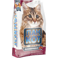 Сухой корм для кошек Пан Кот Говядина 10 кг 4820111140091 o