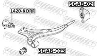 Сайлентблок подвески SSANGYONG ACTYON / SSANGYONG KORANDO (CK) 2010- г.