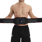 Електричний пояс-стимулятор для м'язів живота, від USB, W24 / Міостимулятор для преса / Пояс тренажер, фото 6