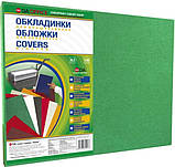 Обкладинка картонна А3 "під шкіру" DELTA COLOR, 230гр/м2, зелений, 100шт, (1220101028600), фото 3