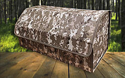 Сумка для багажника автомобіля 55x20x20, у посиленому каркасі, органайзер в багажник авто