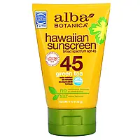 Alba Botanica, Натуральное гавайское солнцезащитное средство, SPF 45, 113 г (4 унции) Киев