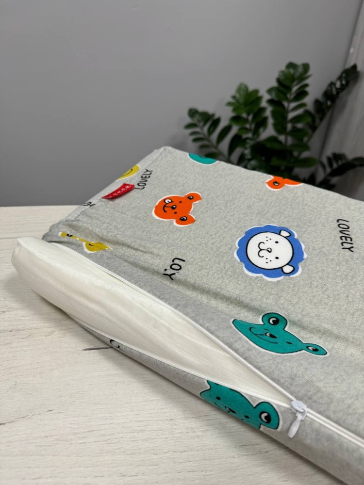 Дитяча ортопедична подушка сіра высокое качество - фото 4 - id-p2193393611