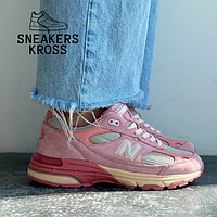 Женские кроссовки New Balance 993 Pink Beige, Повседневные кроссовки Нью Беленс 993 розовые