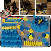 Килимок Smell for Dog Cat Розвиваюча іграшка для собак (для різноманітних ласощів) 50x70 PURLOV