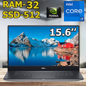 Ноутбук Dell Precision 5540 i7-9750H(Nvidia Quadro Т1000 4GB )32GB/512GB SSD 15.6''