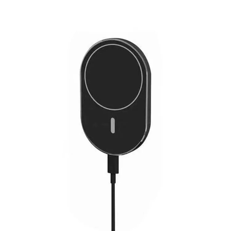 Автомобільний тримач телефону X19 з MagSafe та бездротовою зарядкою 15W для iPhone Чорний, фото 1