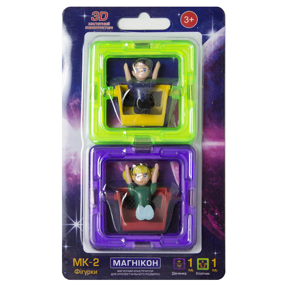Додатковий набір МАГНІКОН, фігурки, 2 штуки (MK-2-ДМ), фото 1