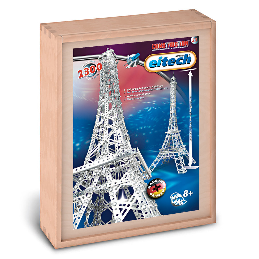Металевий конструктор "Ейфелева вежа" Eitech (C33), фото 1