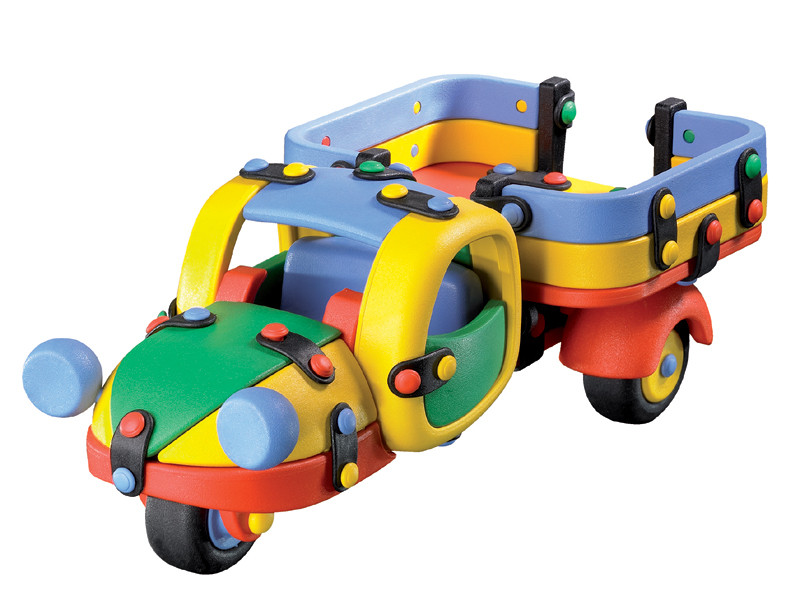 Пластиковий конструктор "3-х колісна вантажівка" Mic-O-Mic (089.024), фото 1