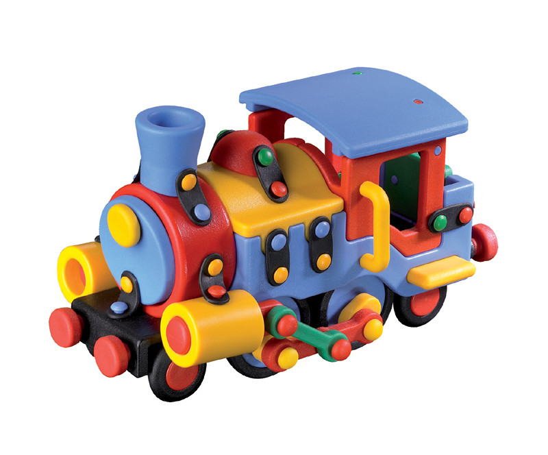 Пластиковий конструктор "Паровозик" Mic-O-Mic (089.027), фото 1