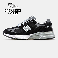 Мужские кроссовки New Balance 993 Black Grey, Повседневные кроссовки Нью Беленс 993 черные