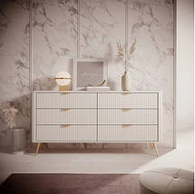 Комод Lante з 6 шухлядами Беж TM Perfect Home Польща, фото 2