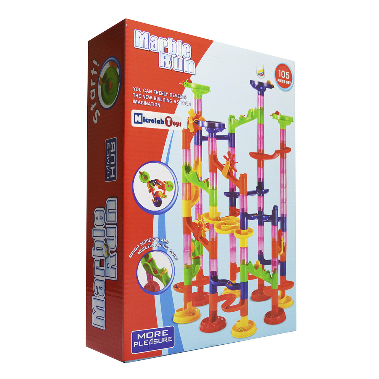 Супер лабіринт,105 деталей Microlab Toys (SL-105), фото 1