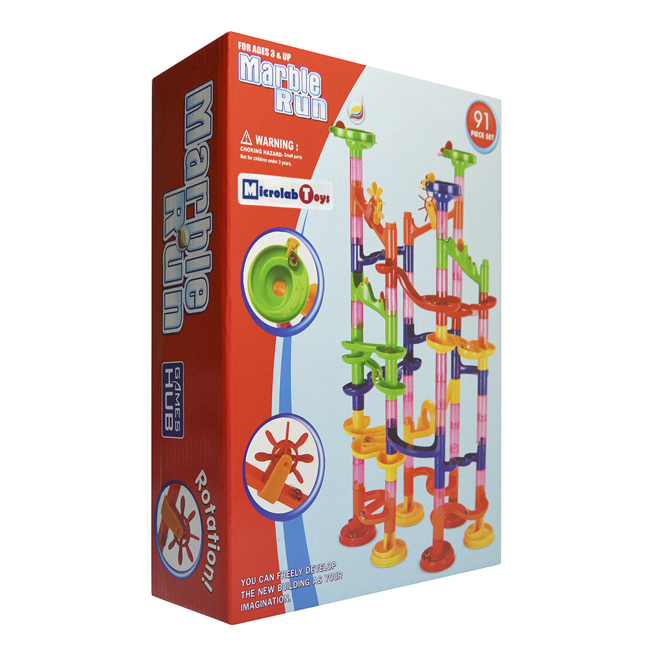 Супер лабіринт, 91 деталь Microlab Toys (SL-91), фото 1