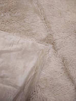 Плед - покрывало на кровать с густым длинным ворсом - искусственная овчина Евро 220*240 см, разные цвета.