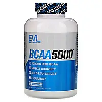 EVLution Nutrition, BCAA5000, 240 капсул