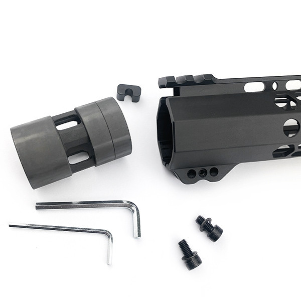 Цівка для AR-15 Aluminum Handguard M-LOK 18.4 см, фото 1